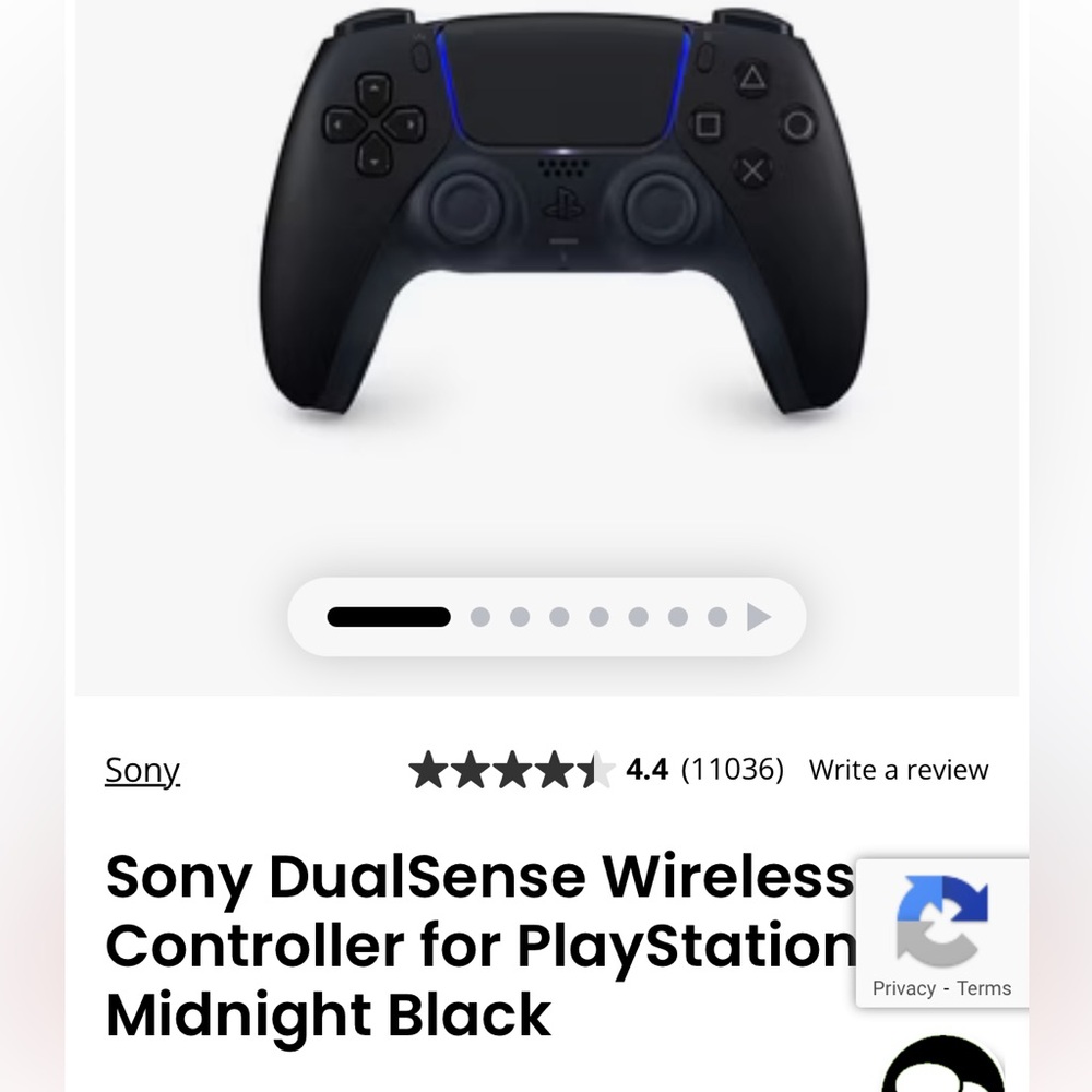 Sony DualSense Wireless Controller - Midnight Black